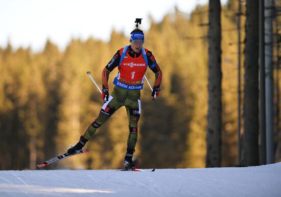 World Cup Biathlon 3. Men's pursuit
