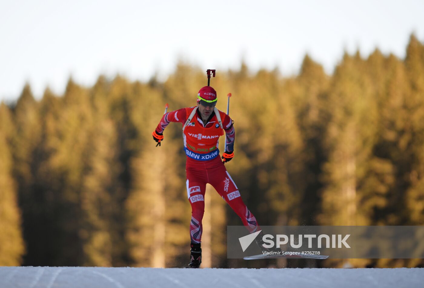 World Cup Biathlon 3. Men's pursuit