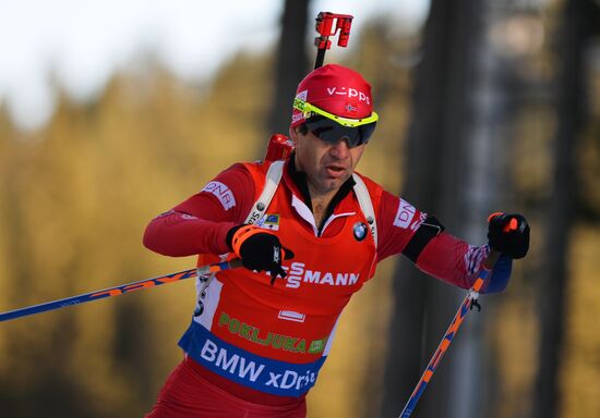 World Cup Biathlon 3. Men's pursuit
