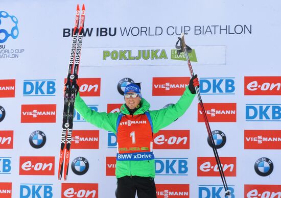 World Cup Biathlon 3. Men's pursuit