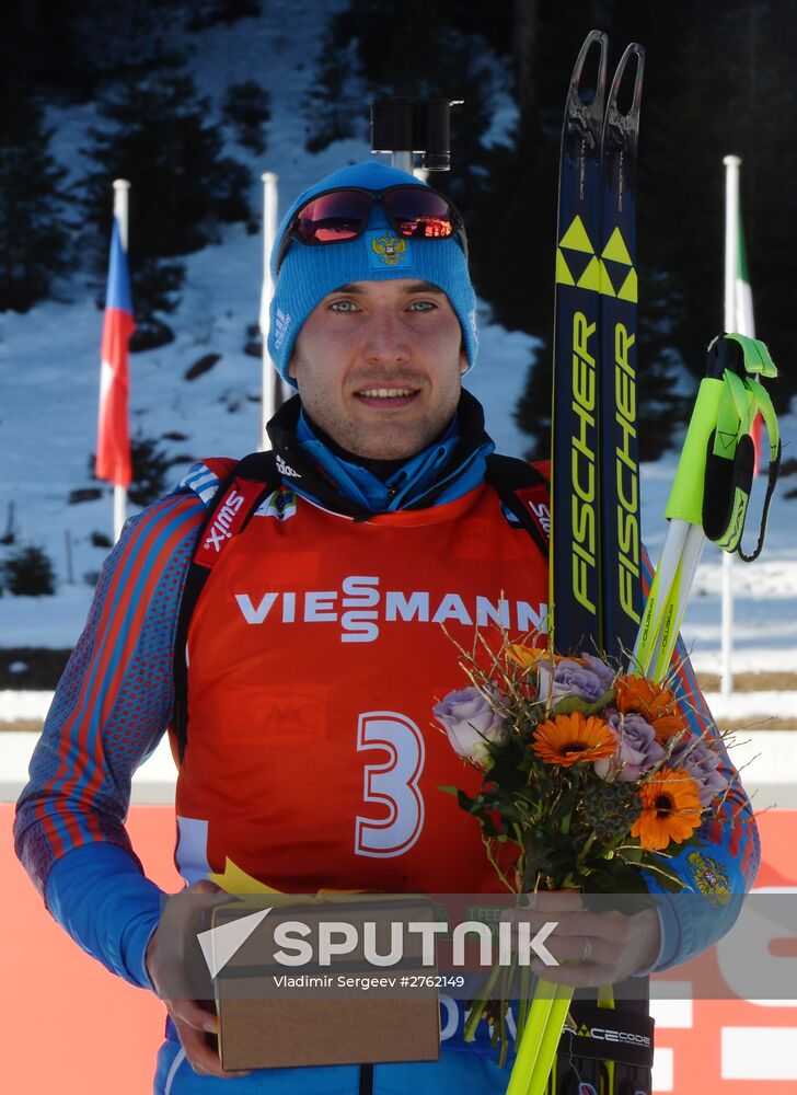 World Cup Biathlon 3. Men's pursuit