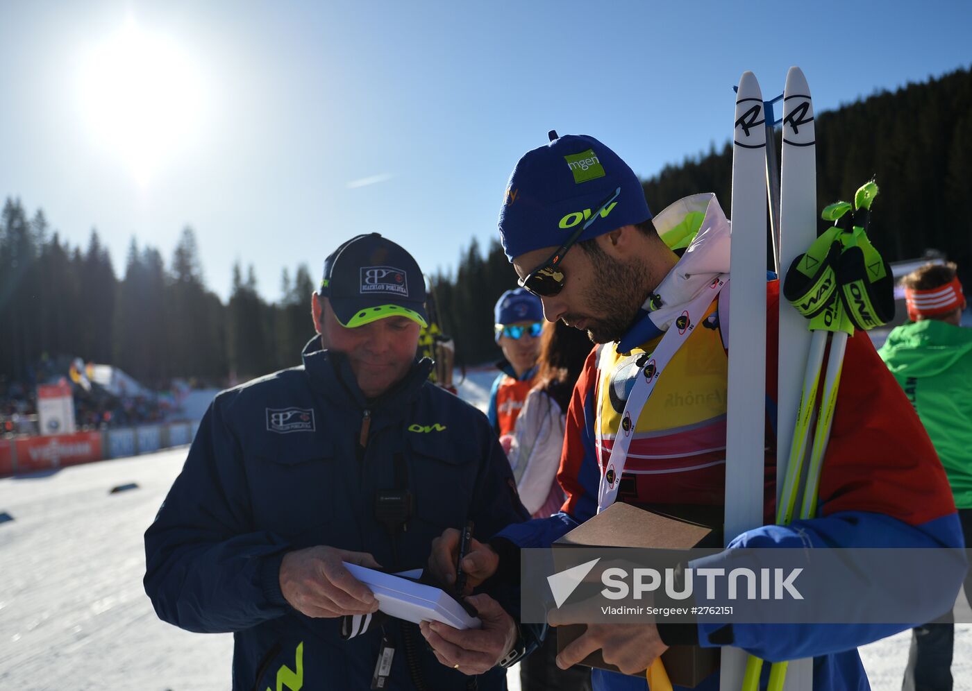 World Cup Biathlon 3. Men's pursuit