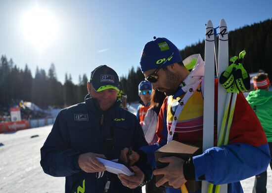 World Cup Biathlon 3. Men's pursuit