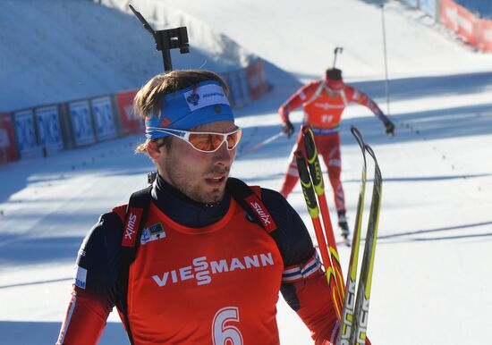 World Cup Biathlon 3. Men's pursuit