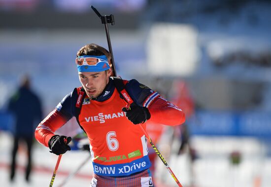 World Cup Biathlon 3. Men's pursuit