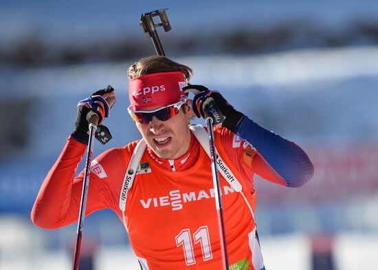 World Cup Biathlon 3. Men's pursuit