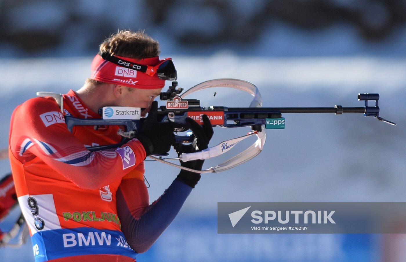 World Cup Biathlon 3. Men's pursuit