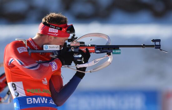 World Cup Biathlon 3. Men's pursuit