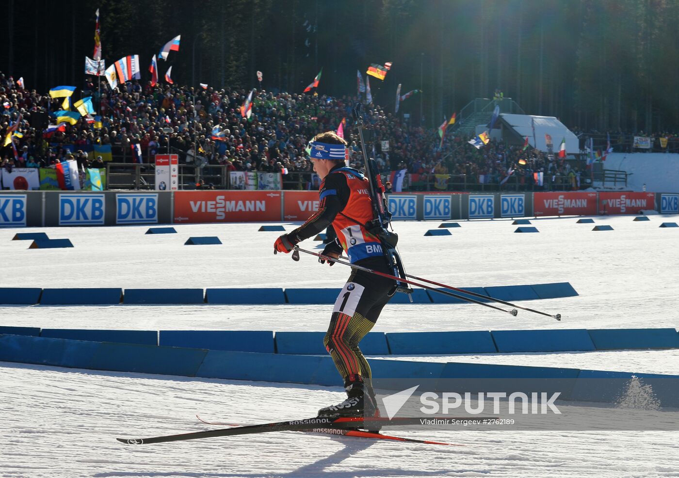 World Cup Biathlon 3. Men's pursuit