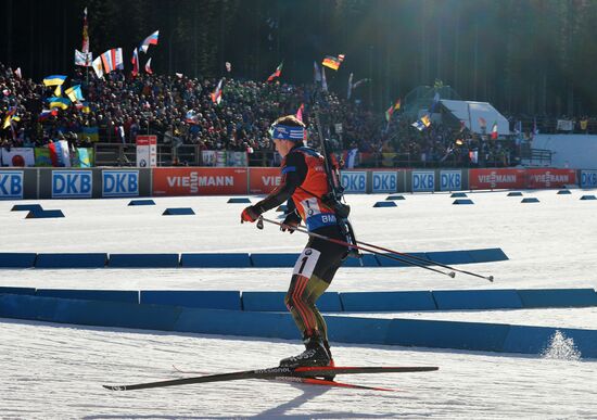 World Cup Biathlon 3. Men's pursuit