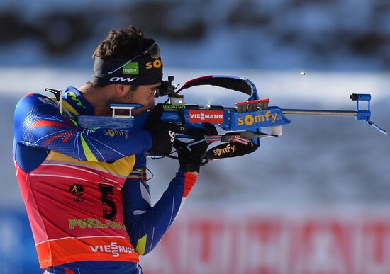 World Cup Biathlon 3. Men's pursuit