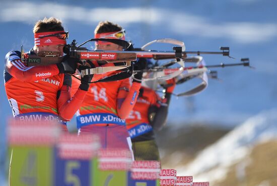 World Cup Biathlon 3. Men's pursuit