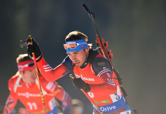 World Cup Biathlon 3. Men's pursuit