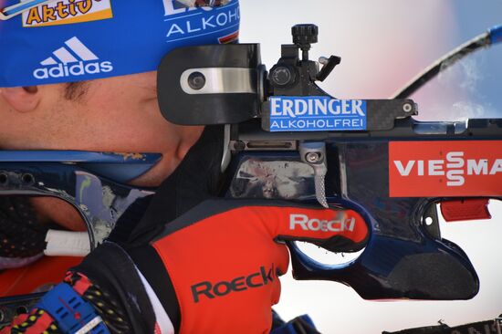 World Cup Biathlon 3. Men's pursuit
