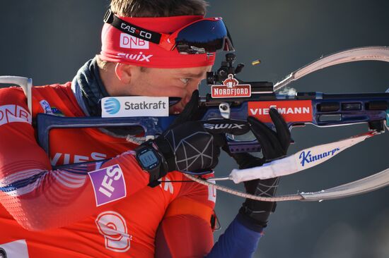World Cup Biathlon 3. Men's pursuit