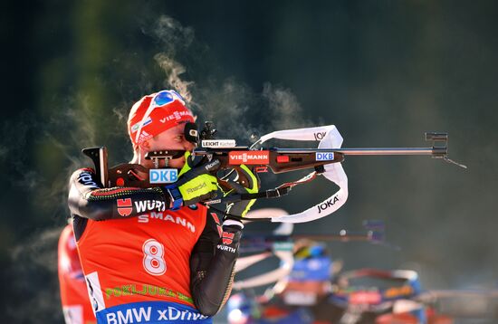 World Cup Biathlon 3. Men's pursuit