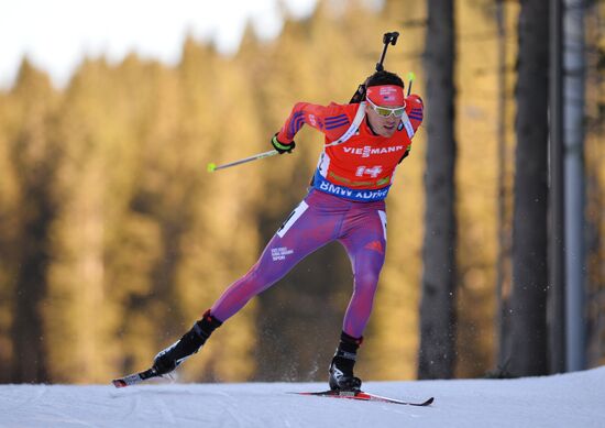 World Cup Biathlon 3. Men's pursuit