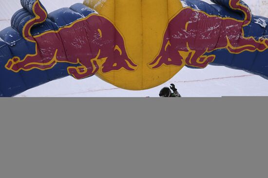 Red Bull Bold Sled competition in Yekaterinburg