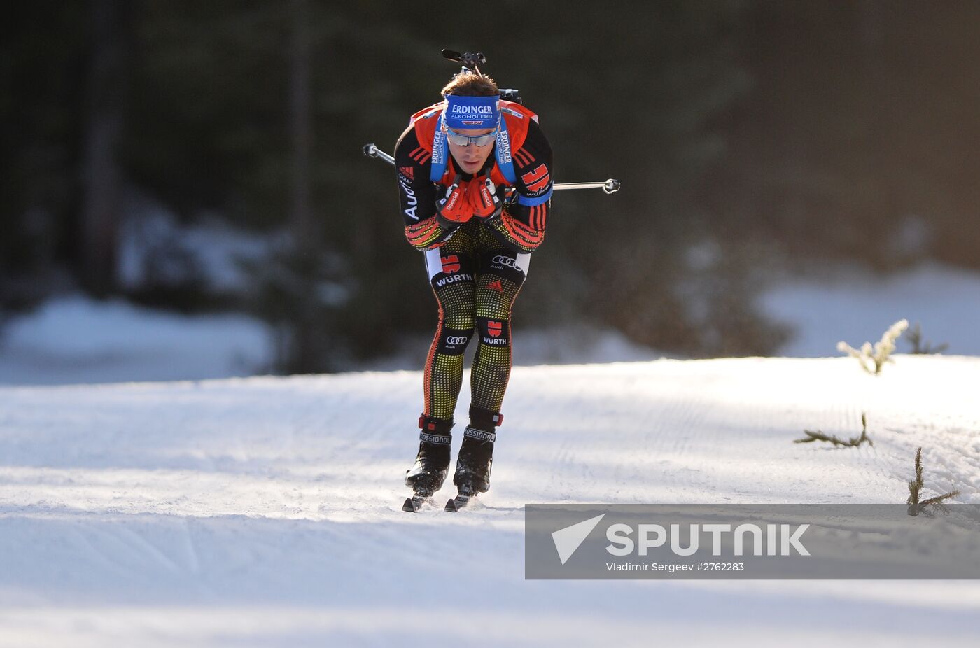 World Cup Biathlon 3. Men's pursuit