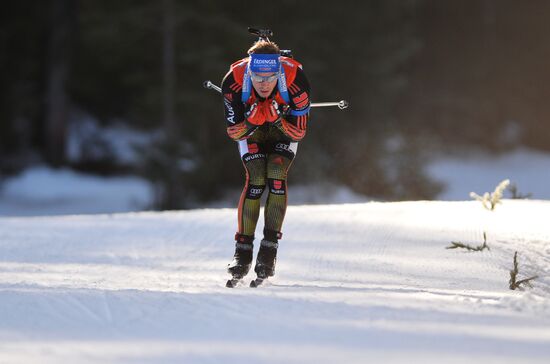 World Cup Biathlon 3. Men's pursuit