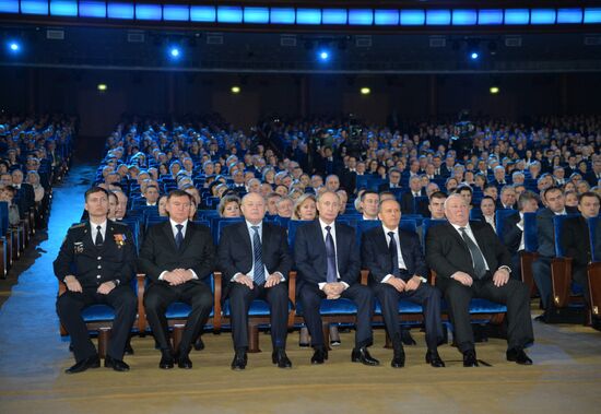 President Putin attends gala night marking Russian Security Services Day