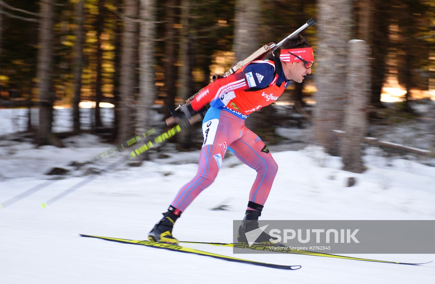 World Cup Biathlon 3. Men's pursuit