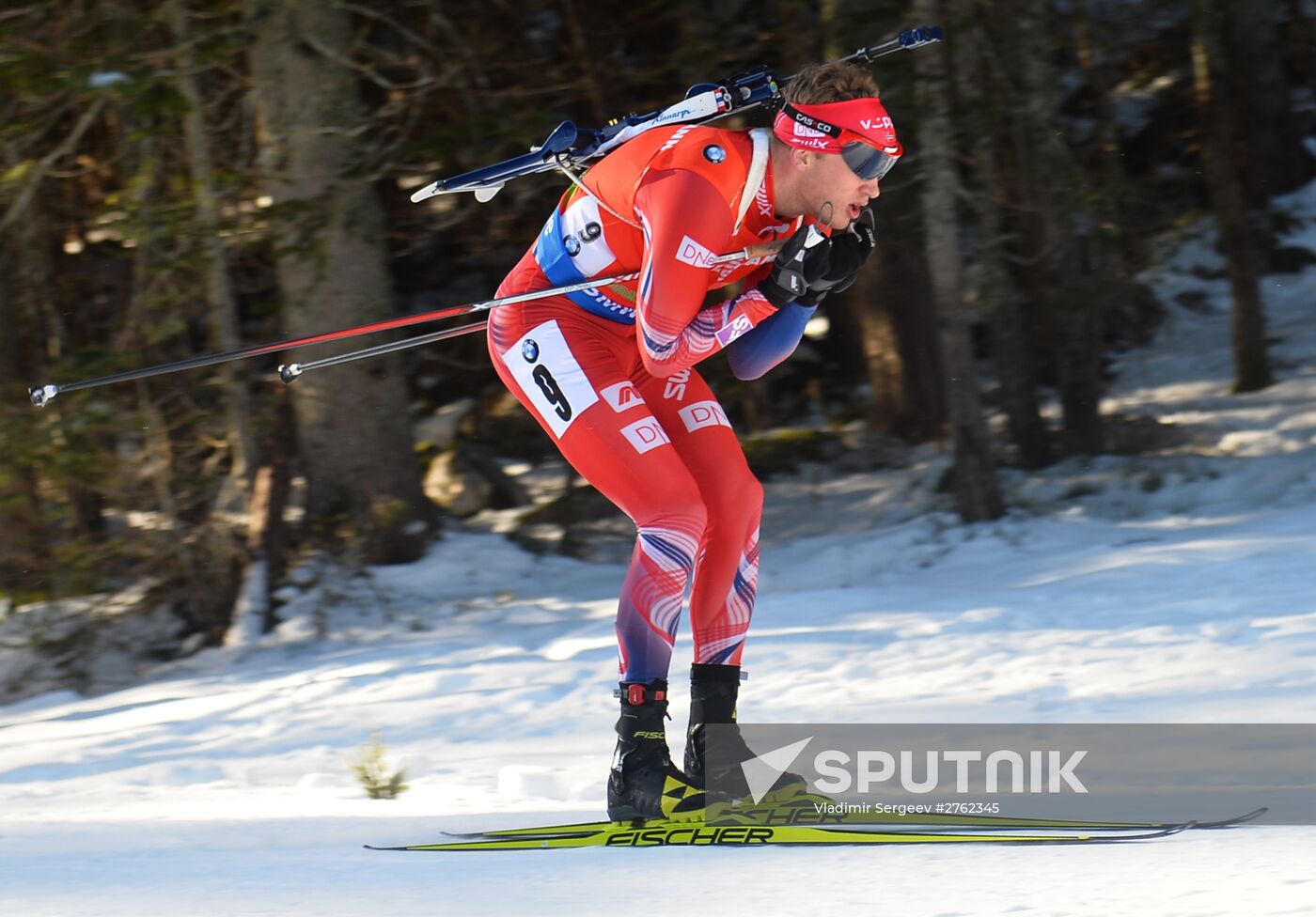 World Cup Biathlon 3. Men's pursuit