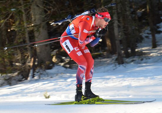 World Cup Biathlon 3. Men's pursuit