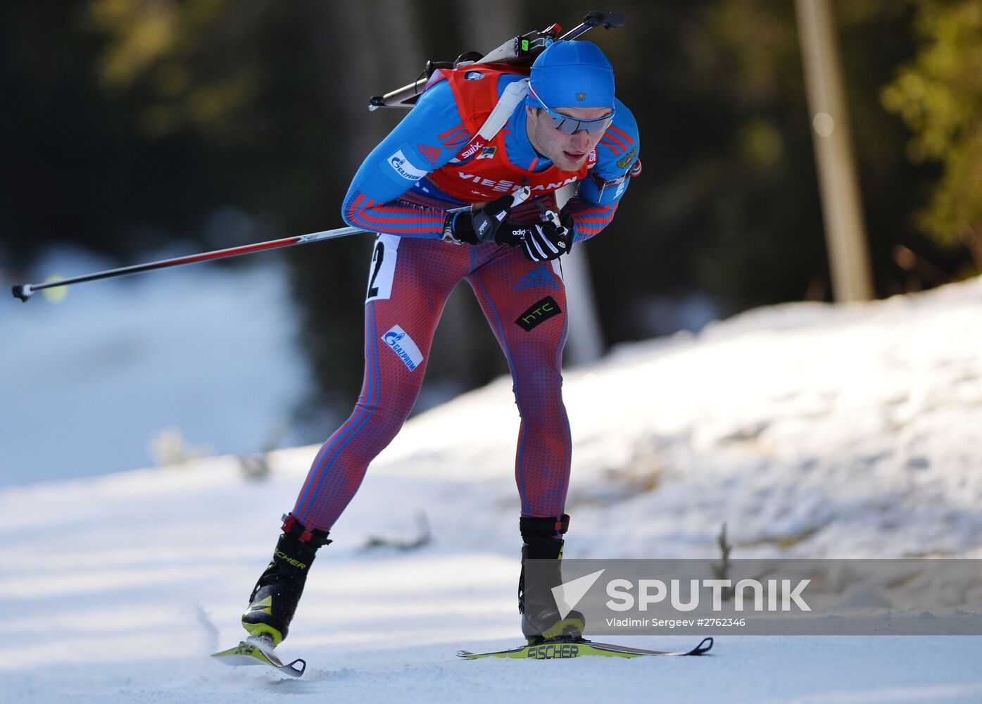 World Cup Biathlon 3. Men's pursuit