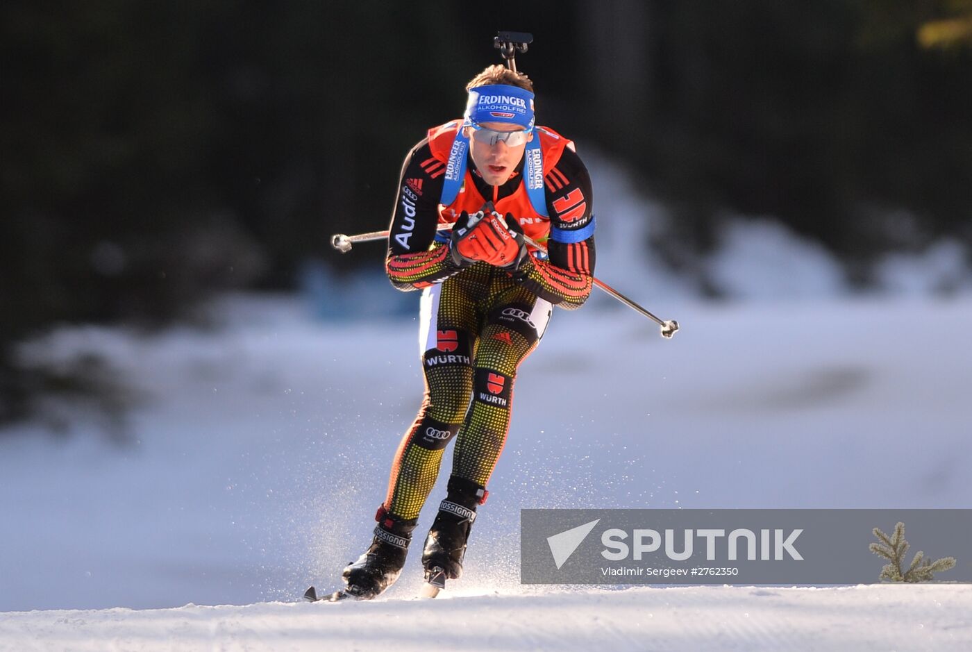 World Cup Biathlon 3. Men's pursuit