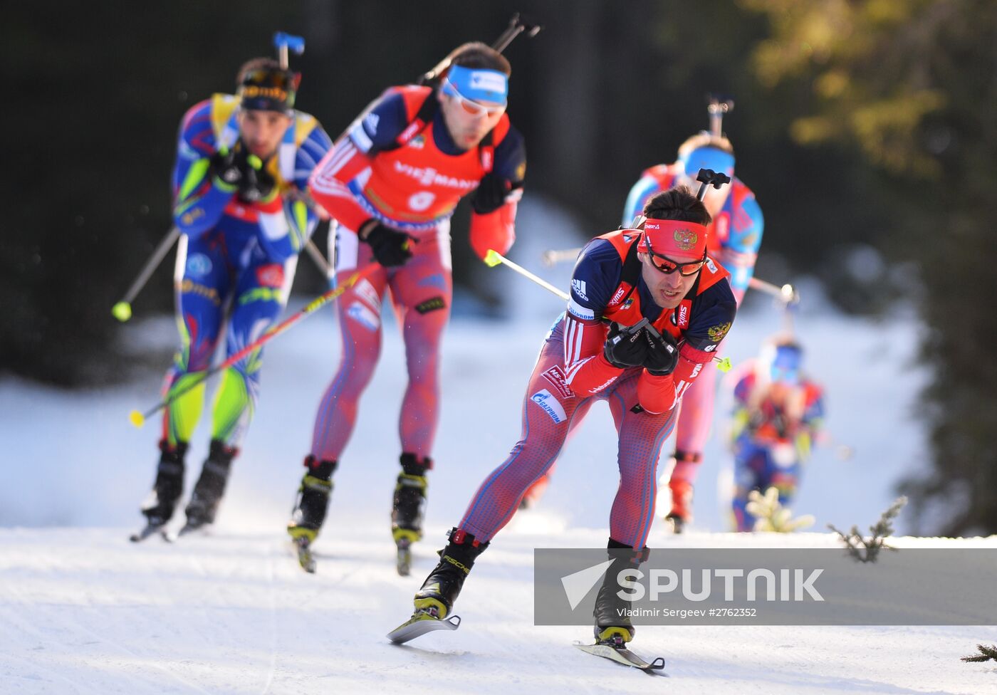 World Cup Biathlon 3. Men's pursuit
