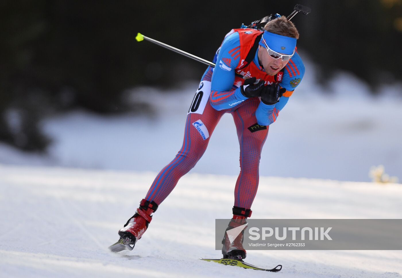 World Cup Biathlon 3. Men's pursuit