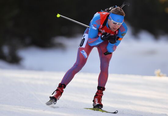 World Cup Biathlon 3. Men's pursuit