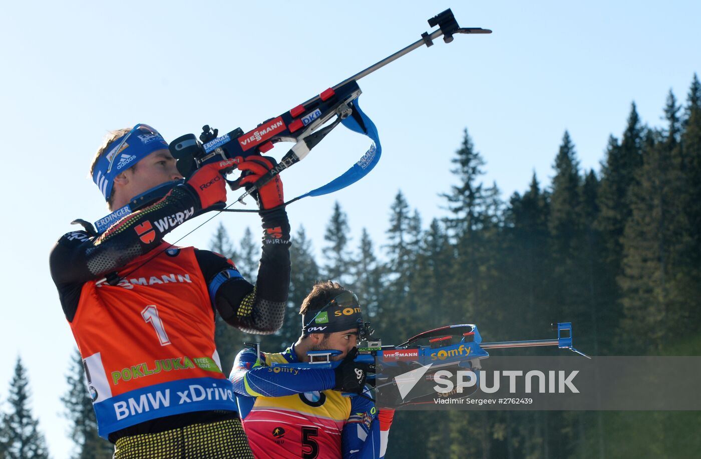 World Cup Biathlon 3. Men's pursuit