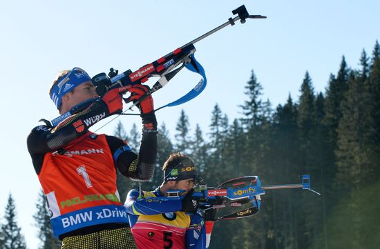 World Cup Biathlon 3. Men's pursuit