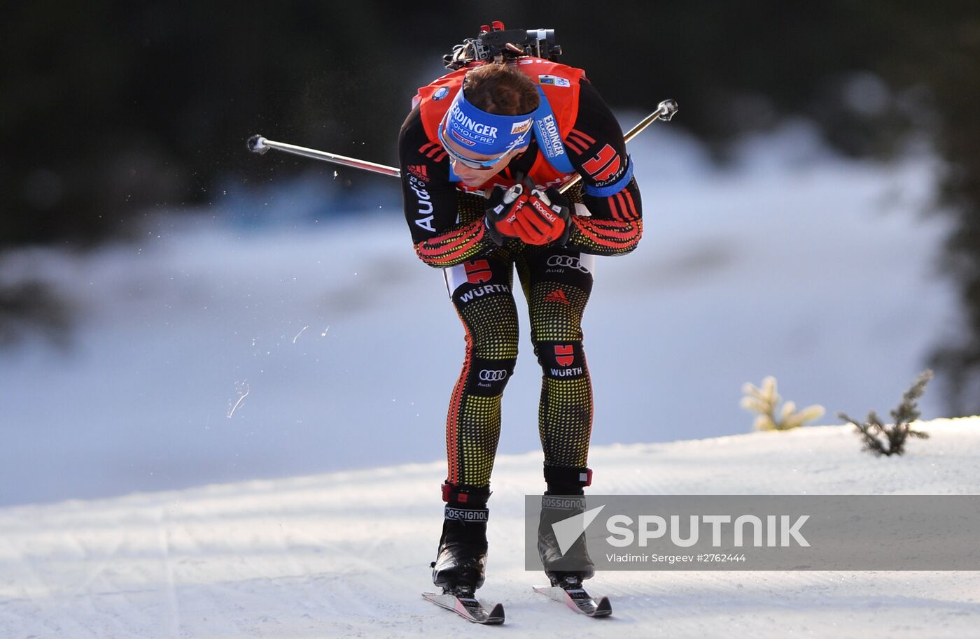 World Cup Biathlon 3. Men's pursuit