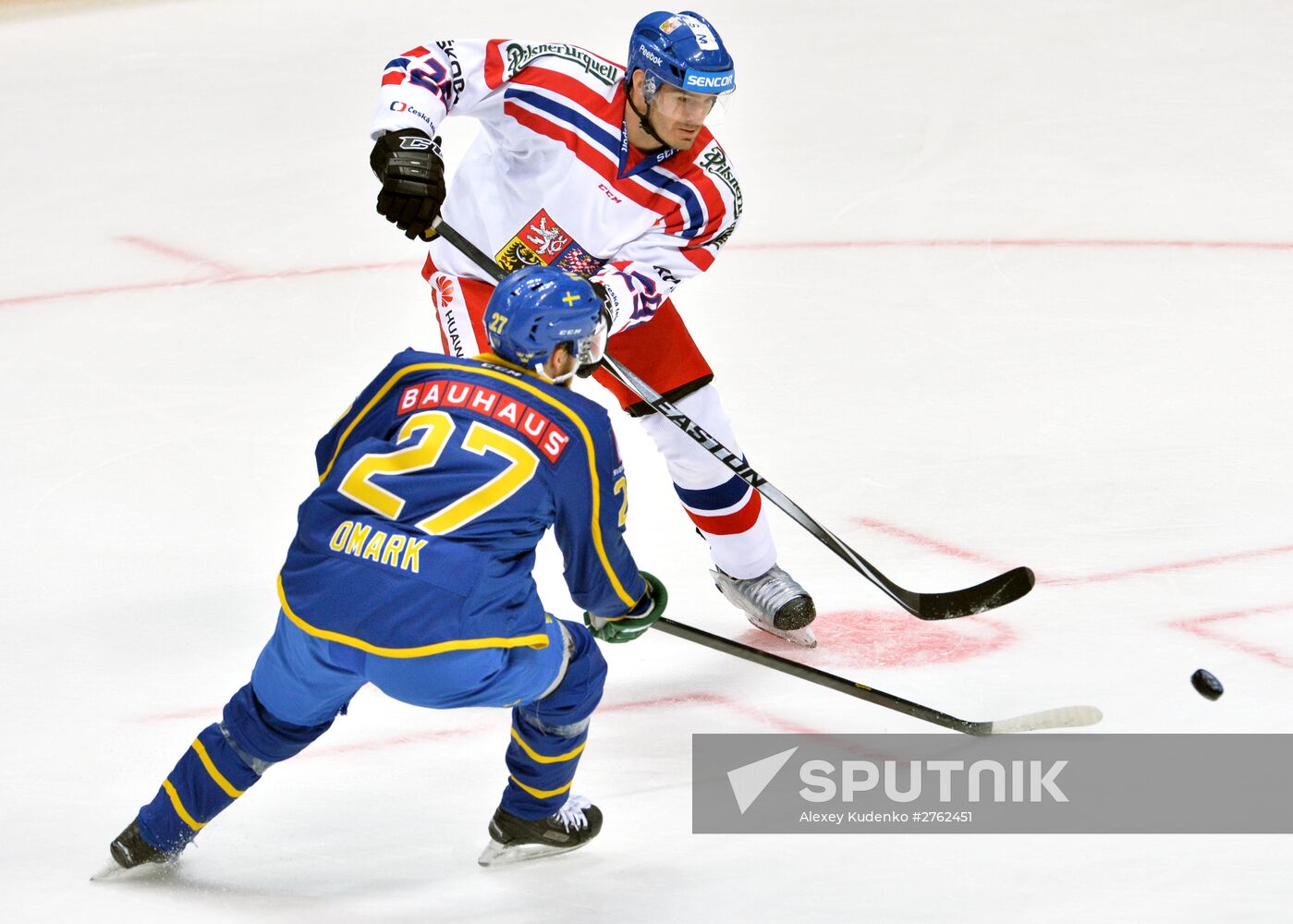 Ice Hockey. Channel One Cup. Sweden vs. Czech Republic