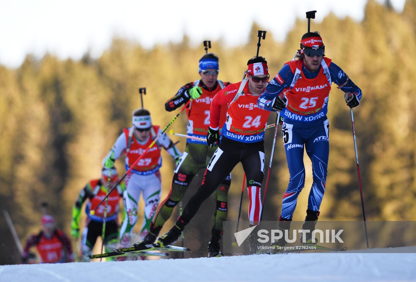 World Cup Biathlon 3. Men's pursuit