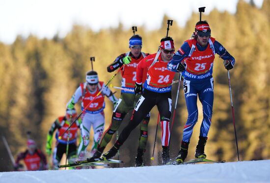World Cup Biathlon 3. Men's pursuit