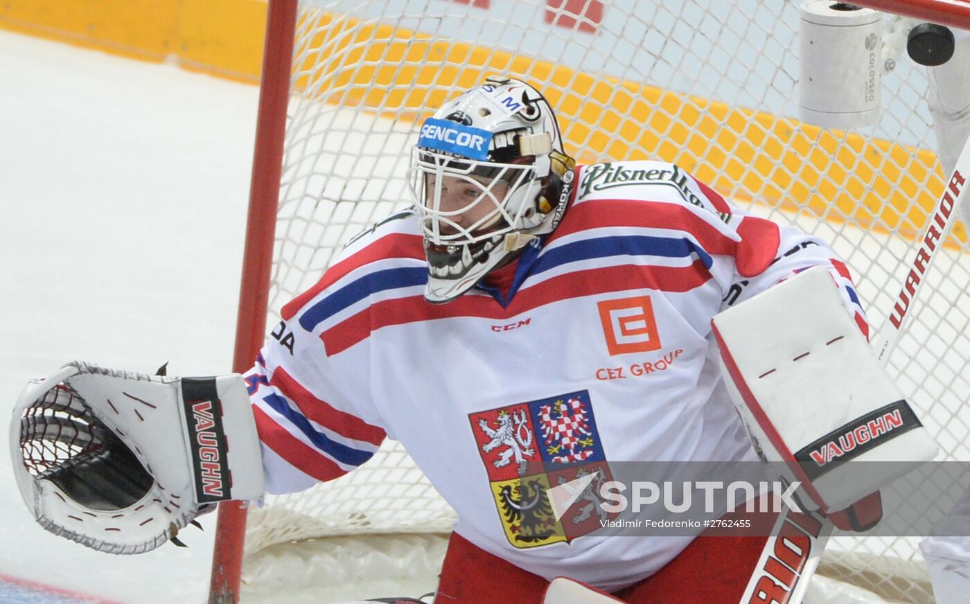 Ice hockey. Channel One Cup. Sweden vs. Czech Republic