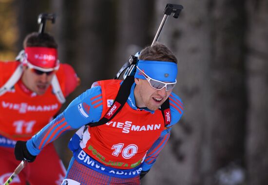 World Cup Biathlon 3. Men's pursuit