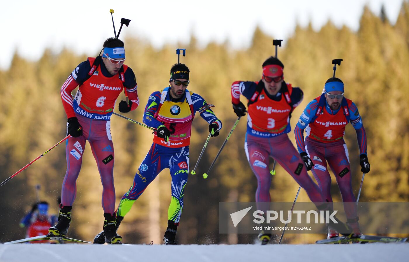 World Cup Biathlon 3. Men's pursuit