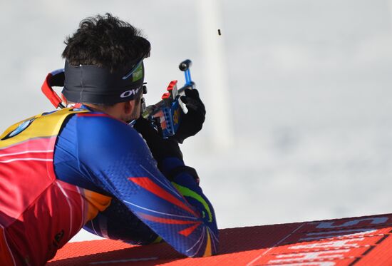 World Cup Biathlon 3. Men's pursuit