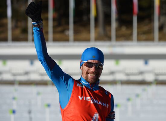 World Cup Biathlon 3. Men's pursuit