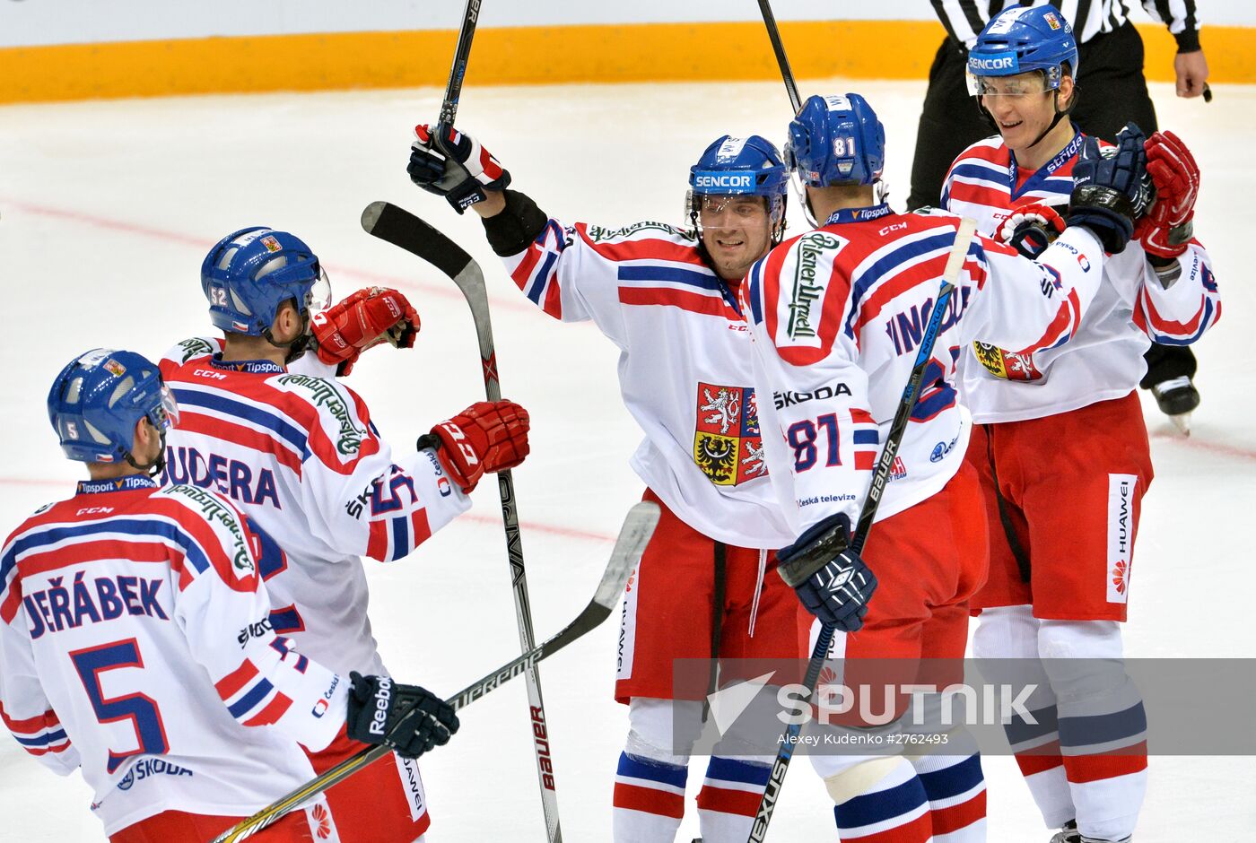 Ice Hockey. Channel One Cup. Sweden vs. Czech Republic