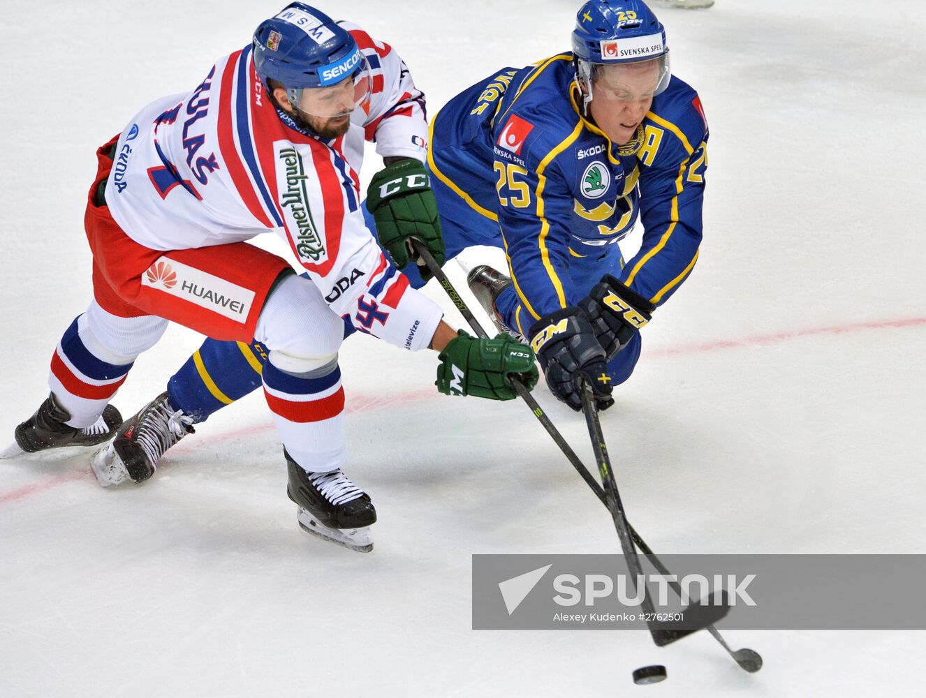 Ice Hockey. Channel One Cup. Sweden vs. Czech Republic