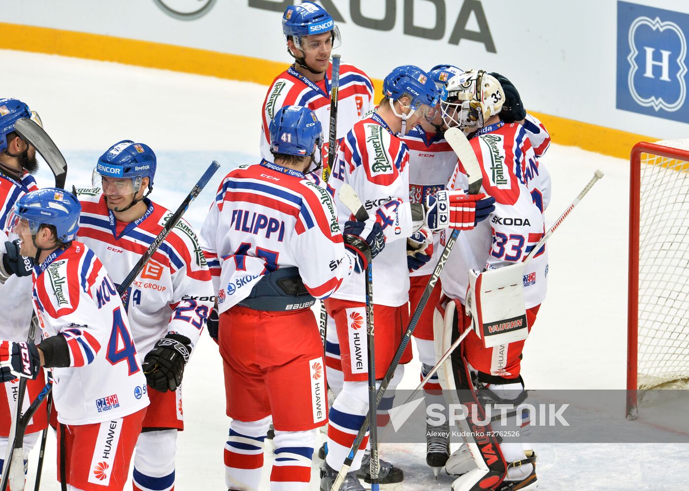Ice Hockey. Channel One Cup. Sweden vs. Czech Republic