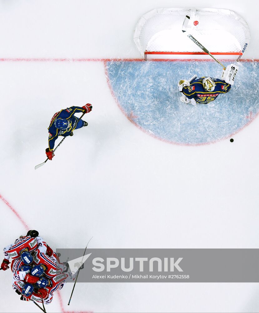 Ice Hockey. Channel One Cup. Sweden vs. Czech Republic