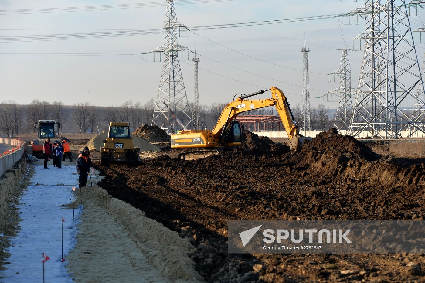 Power bridge construction over Kerch Strait