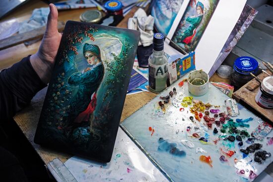 Fedoskino Factory of Miniature Painting in Moscow Region